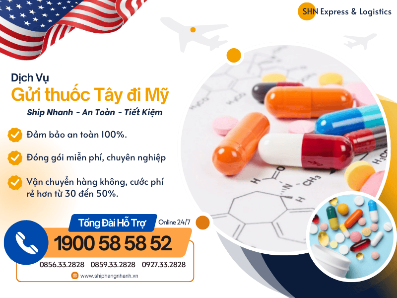 dich vu gui thuoc tay di my