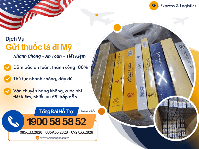 gui thuoc la di my