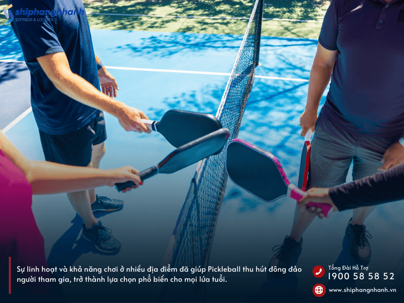 nhu cau gui dung gui dung cu pickleball di my hien nay