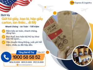 gui tui giay bao bi di my