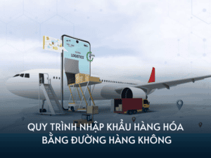quy trinh nhap khau hang hoa bang duong hang khong