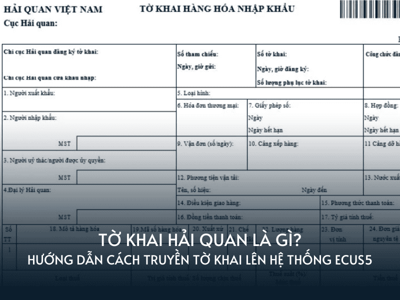 to khai hai quan la gi