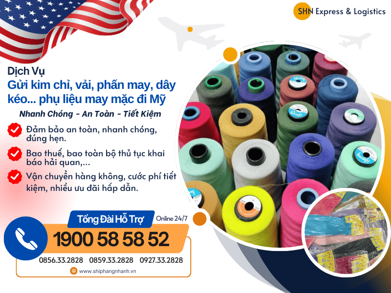 gui kim chi vai phan may day keo phu lieu may mac di my