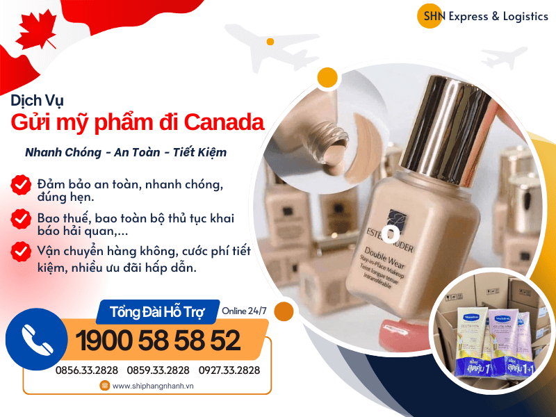 gui my pham di canada