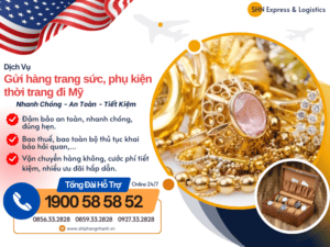 gui hang trang suc di my