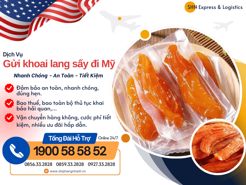gui khoai lang say di my