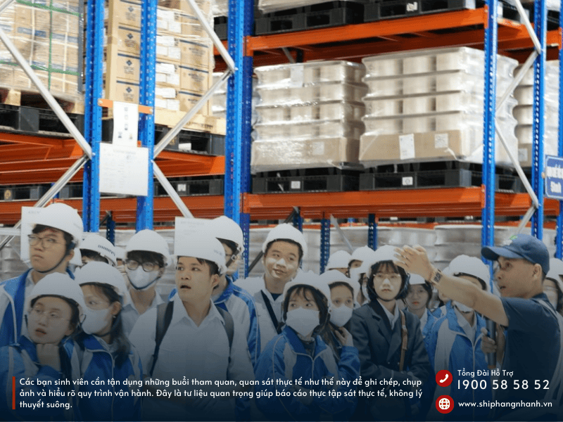 chia se kinh nghiem chon de tai bao cao thuc tap nganh xuat nhap khau logistics hieu qua