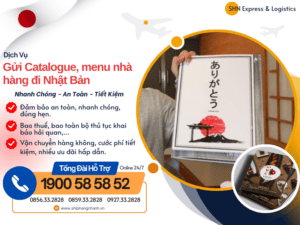 gui catalogue menu card visit thiep di nhat ban