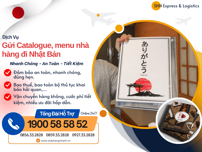 gui catalogue menu card visit thiep di nhat ban