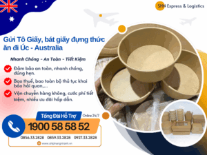 gui to giay bat giay di uc